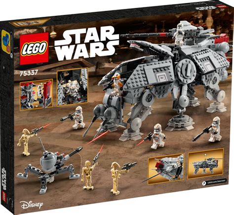 lego star wars at te drop test|LEGO Star Wars 75337 AT.